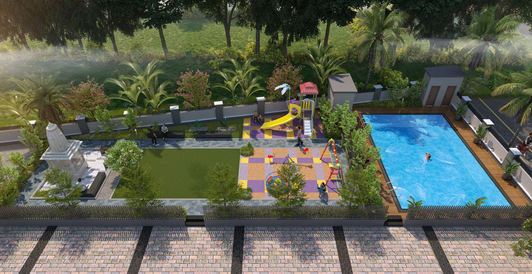 Ground floor amenities
