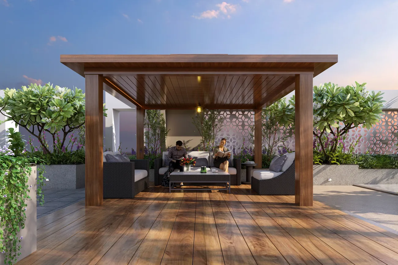 Gazebo lounge